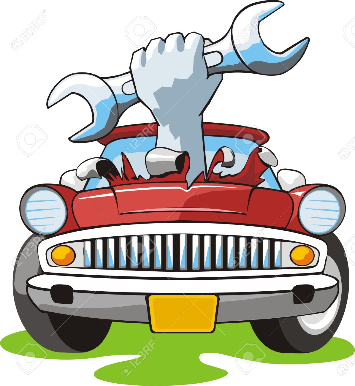 auto repair clipart look