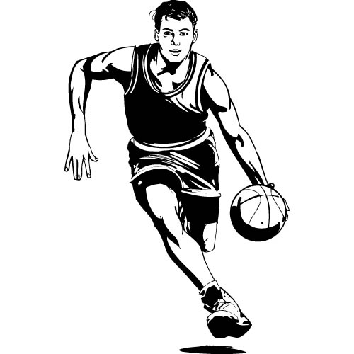 Basketball clip art free bask - Basketball Player Clip Art Basketball clip art free bask - Basketball Player Clip Art