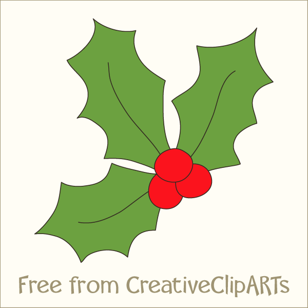 Christmas Holly Clipart . - Free Holly Clipart Christmas Holly Clipart . - Free Holly Clipart