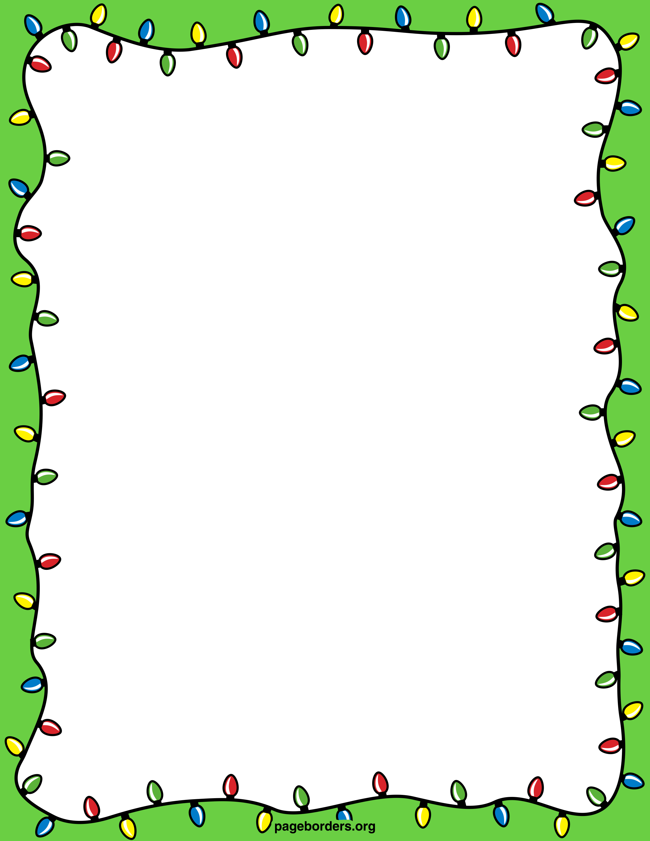 Christmas lights border clip - Christmas Clipart Borders Christmas lights border clip - Christmas Clipart Borders
