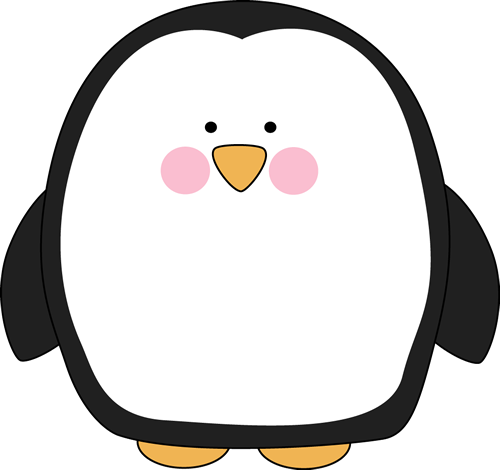 Chubby Penguin - Cute Penguin Clipart Chubby Penguin - Cute Penguin Clipart