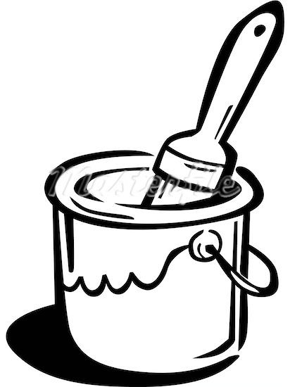 Clip Art Paint Can Handicraft - Paint Can Clipart Clip Art Paint Can Handicraft - Paint Can Clipart