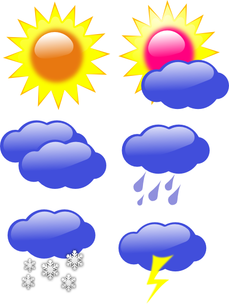 Clip Art Weather - Weather Clipart Clip Art Weather - Weather Clipart