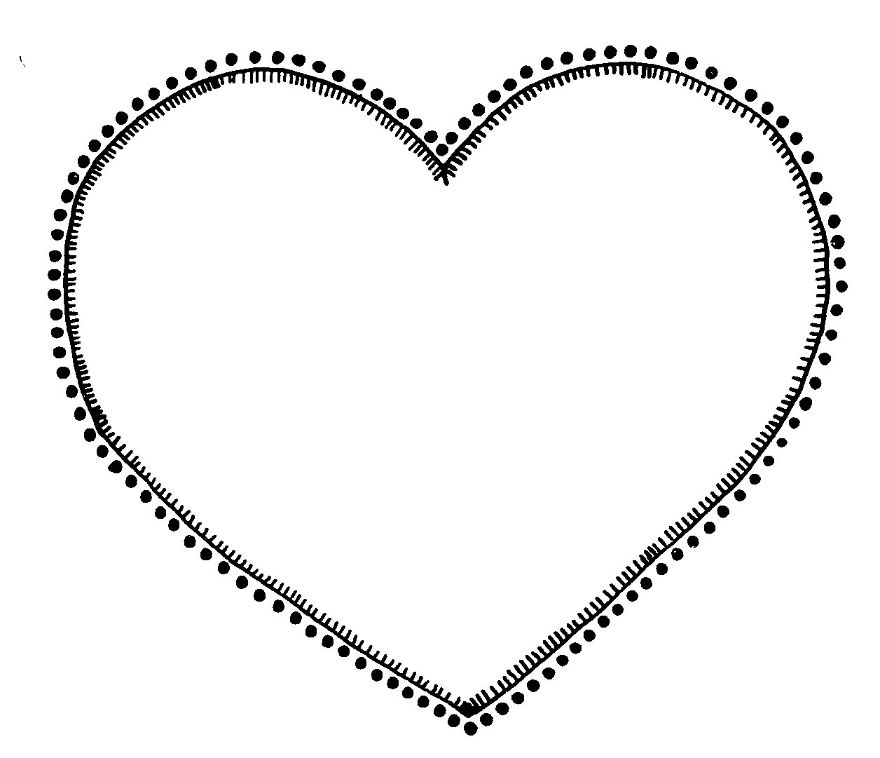 clipart heart black and white - White Heart Clipart clipart heart black and white - White Heart Clipart