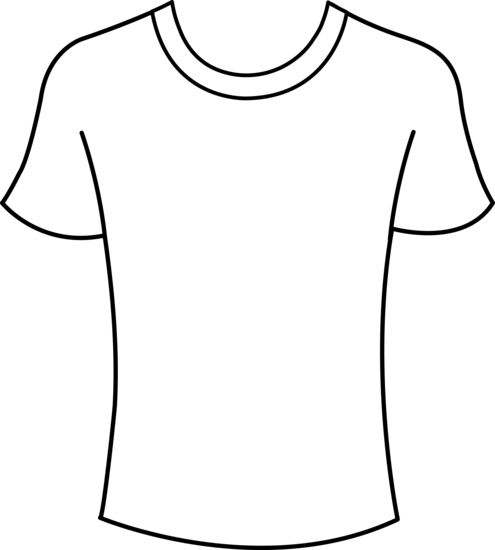 ... Clipart t shirt outline . - Clip Art T Shirt ... Clipart t shirt outline . - Clip Art T Shirt