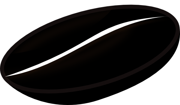Coffee Bean Black And White Clipart Coffee Bean Black And White Clipart