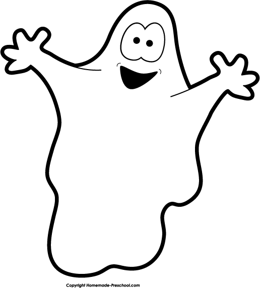 Cute Halloween Clip Art Black - Black And White Halloween Clipart Cute Halloween Clip Art Black - Black And White Halloween Clipart