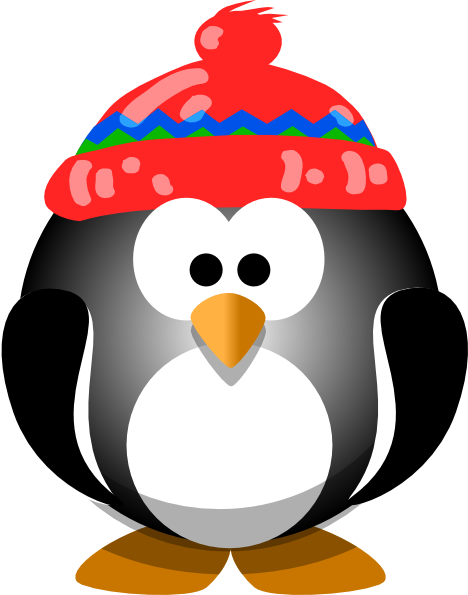 Cute Penguin With Hat Clip Ar - Cute Penguin Clipart Cute Penguin With Hat Clip Ar - Cute Penguin Clipart