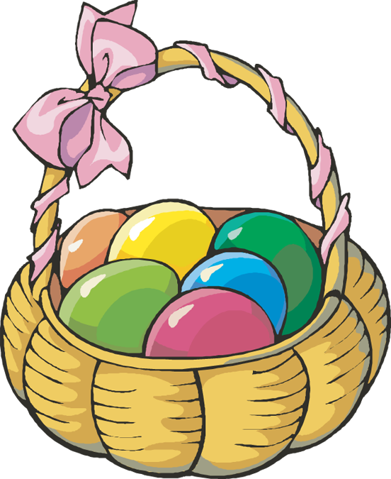 Easter Egg Basket Clipart - Easter Basket Clip Art Easter Egg Basket Clipart - Easter Basket Clip Art