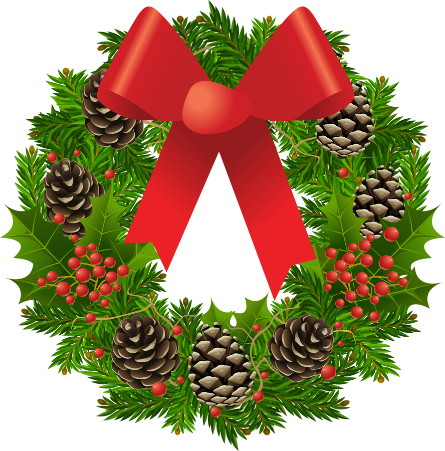 Free Christmas Wreath Clipart - Free Christmas Clip Art Transparent Background Free Christmas Wreath Clipart - Free Christmas Clip Art Transparent Background