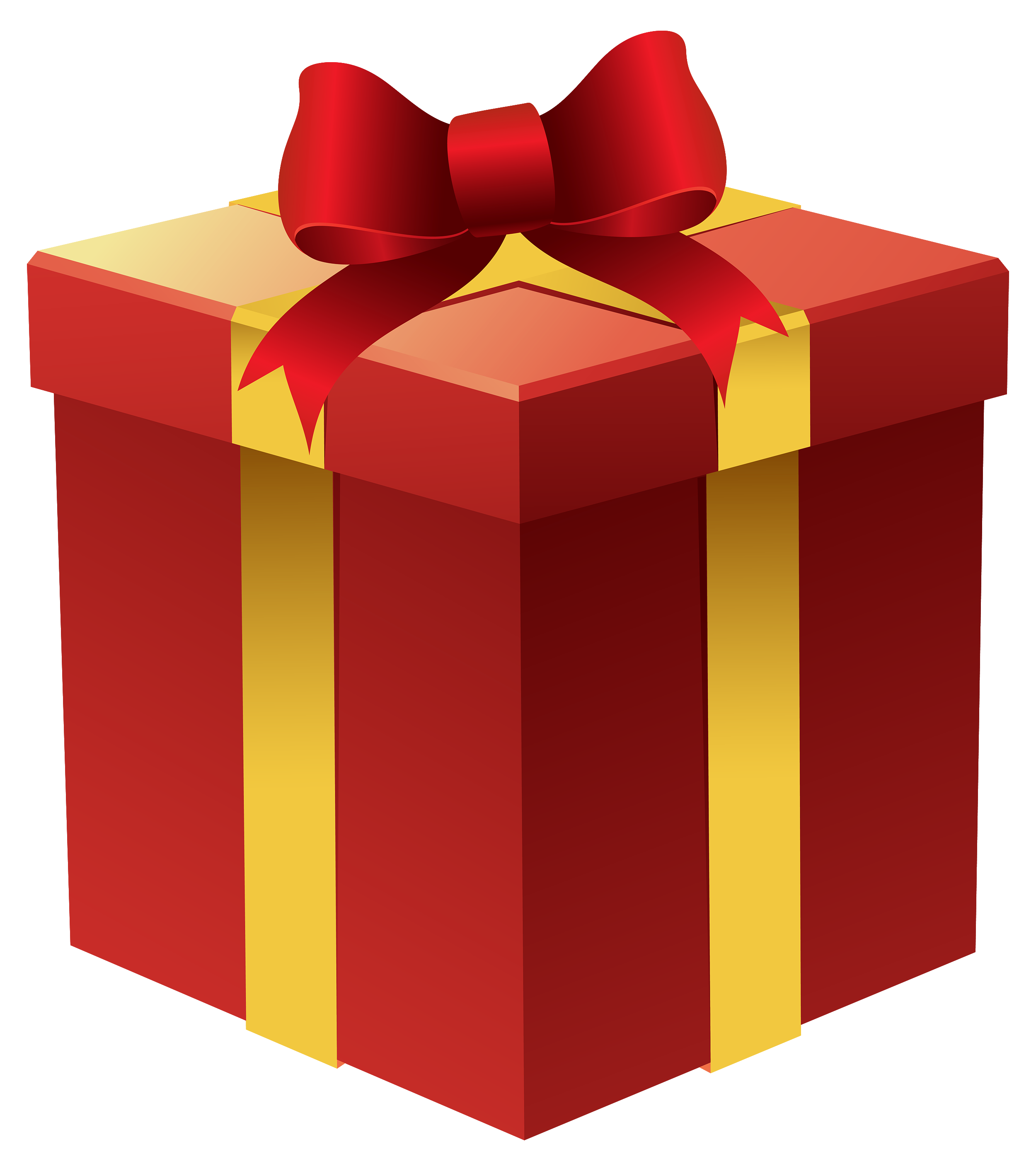 Коробка с подарком в png 3