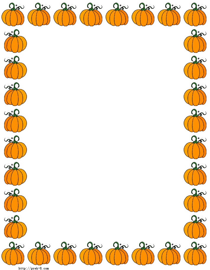 Halloween Cute Pumpkins Borde - Halloween Clip Art Borders Halloween Cute Pumpkins Borde - Halloween Clip Art Borders