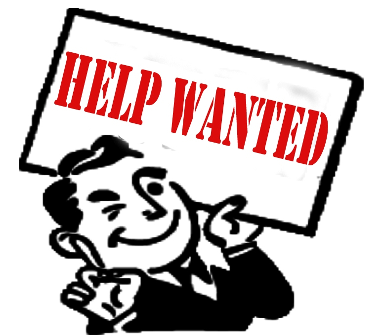 Help Wanted Clipart Man Holdi - Help Wanted Clipart Help Wanted Clipart Man Holdi - Help Wanted Clipart