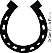 Horseshoe in u0026quot;black - Horseshoe Clip Art Horseshoe in u0026quot;black - Horseshoe Clip Art