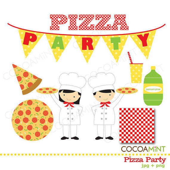 79+ Pizza Party Clipart ClipartLook