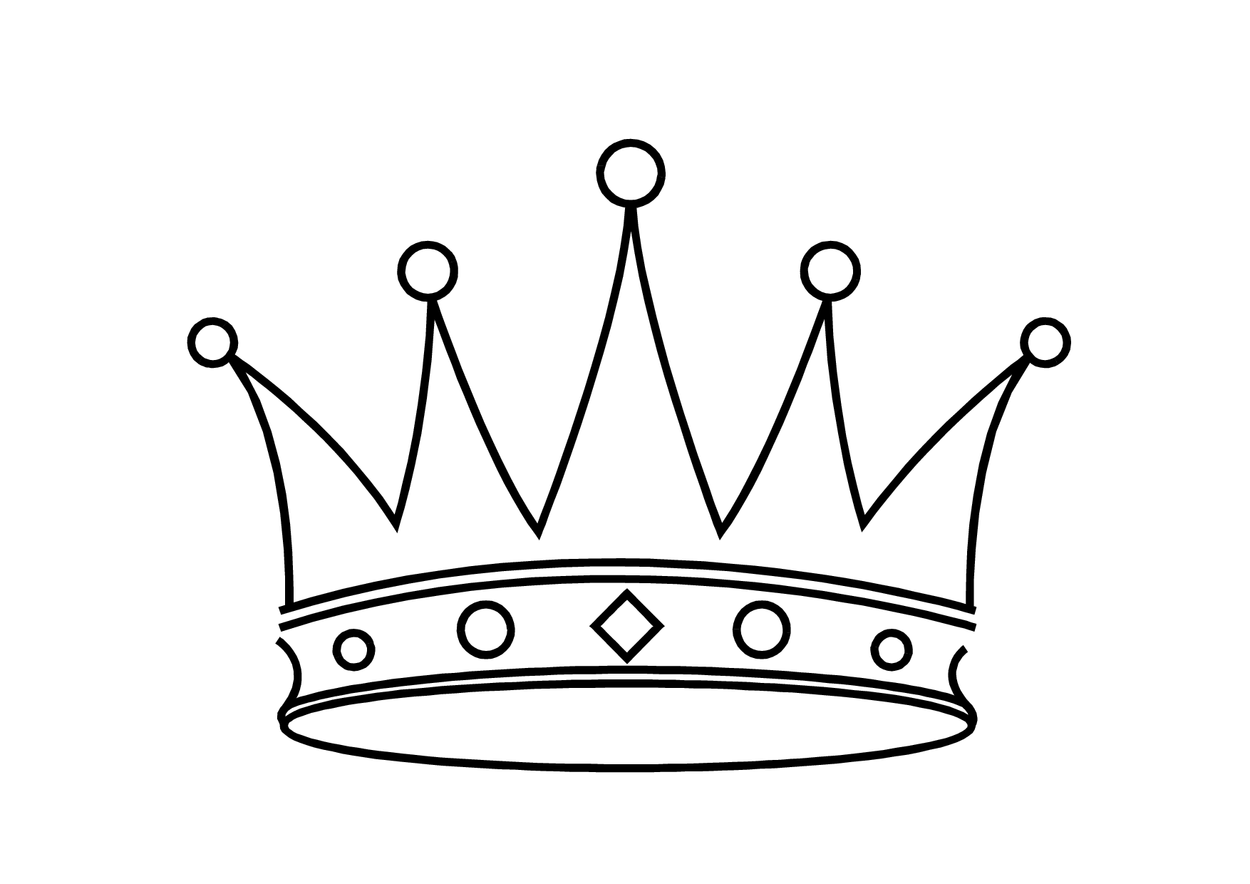 King Crown Outline Clipart #1 - Crown Outline Clip Art King Crown Outline Clipart #1 - Crown Outline Clip Art