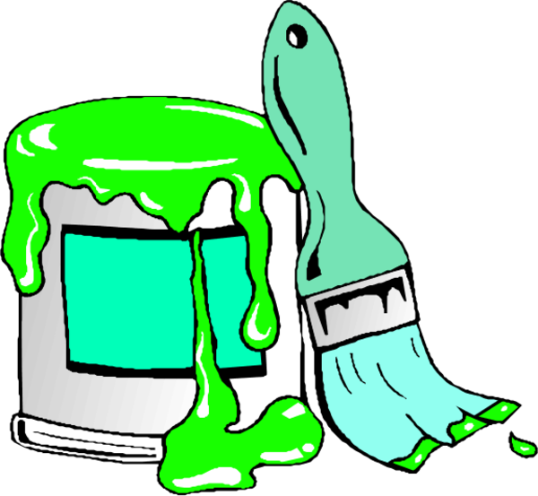 Large Medium Thumb - Paint Can Clipart Large Medium Thumb - Paint Can Clipart