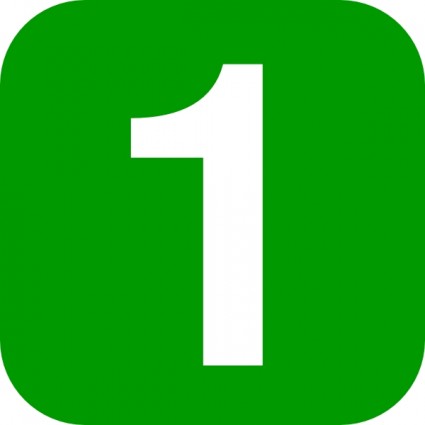 Number In Green Rounded Squar - Number Clipart Number In Green Rounded Squar - Number Clipart