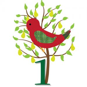 partridge in a pear tree - 12 Days Of Christmas Clipart partridge in a pear tree - 12 Days Of Christmas Clipart