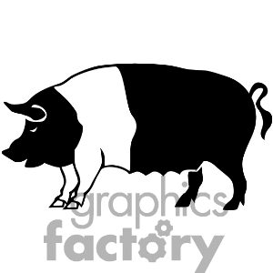 Pig Clip Art - Pig Clipart Black And White Pig Clip Art - Pig Clipart Black And White