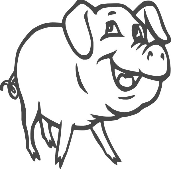 ... Pig Clipart Black And Whi - Pig Clipart Black And White ... Pig Clipart Black And Whi - Pig Clipart Black And White