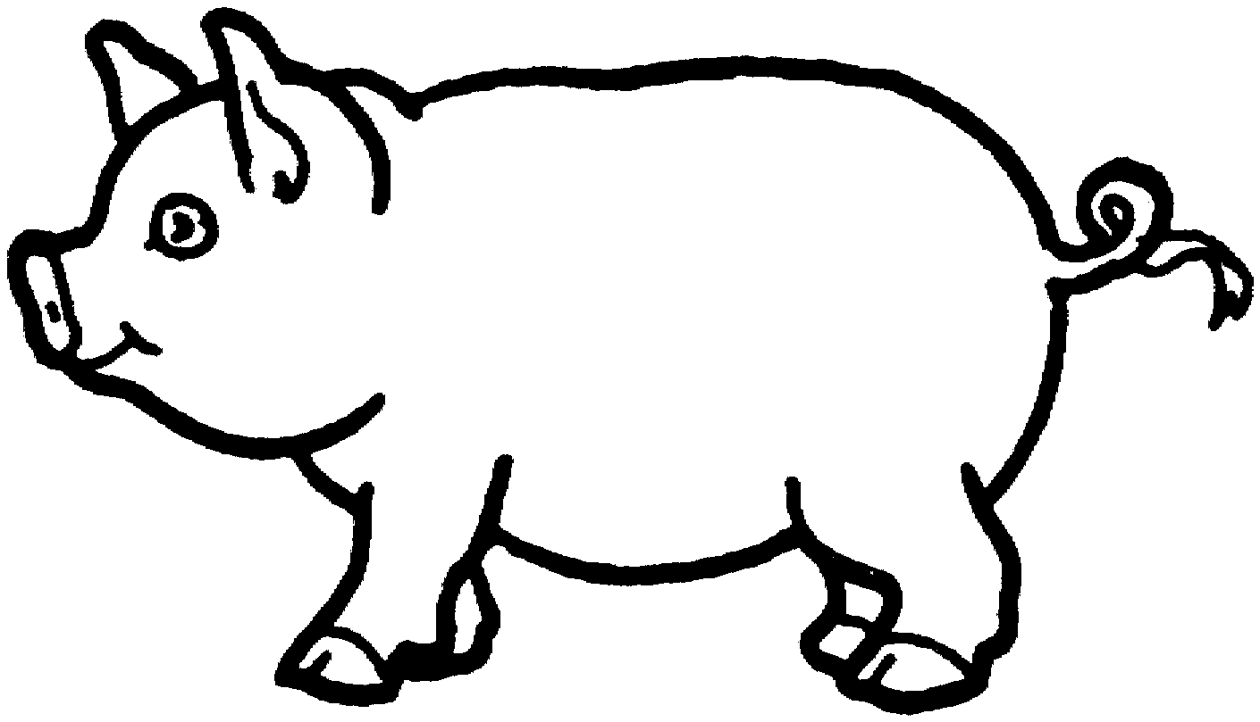Pig Clipart - Pig Clipart Black And White Pig Clipart - Pig Clipart Black And White