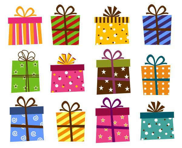 Present clipart | Etsy - Birthday Present Clipart Present clipart | Etsy - Birthday Present Clipart