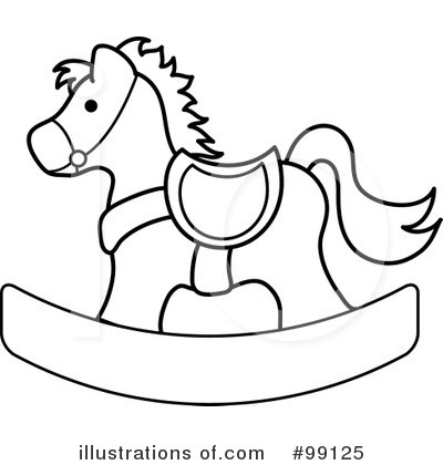 Royalty-Free (RF) Rocking Hor - Rocking Horse Clip Art Royalty-Free (RF) Rocking Hor - Rocking Horse Clip Art