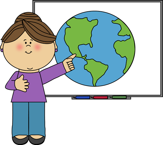 Teacher at Smartboard - Teachers Clipart Teacher at Smartboard - Teachers Clipart