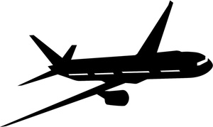 Travel Clipart Image - Jet . - Airplane Silhouette Clip Art Travel Clipart Image - Jet . - Airplane Silhouette Clip Art