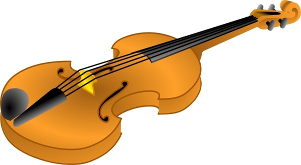 Brown Violin clip art - Violin Clipart Brown Violin clip art - Violin Clipart