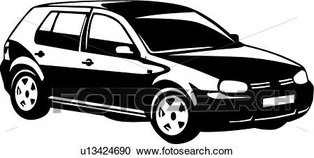Clipart - VW Golf . Fotosearc - Volkswagen Clipart Clipart - VW Golf . Fotosearc - Volkswagen Clipart