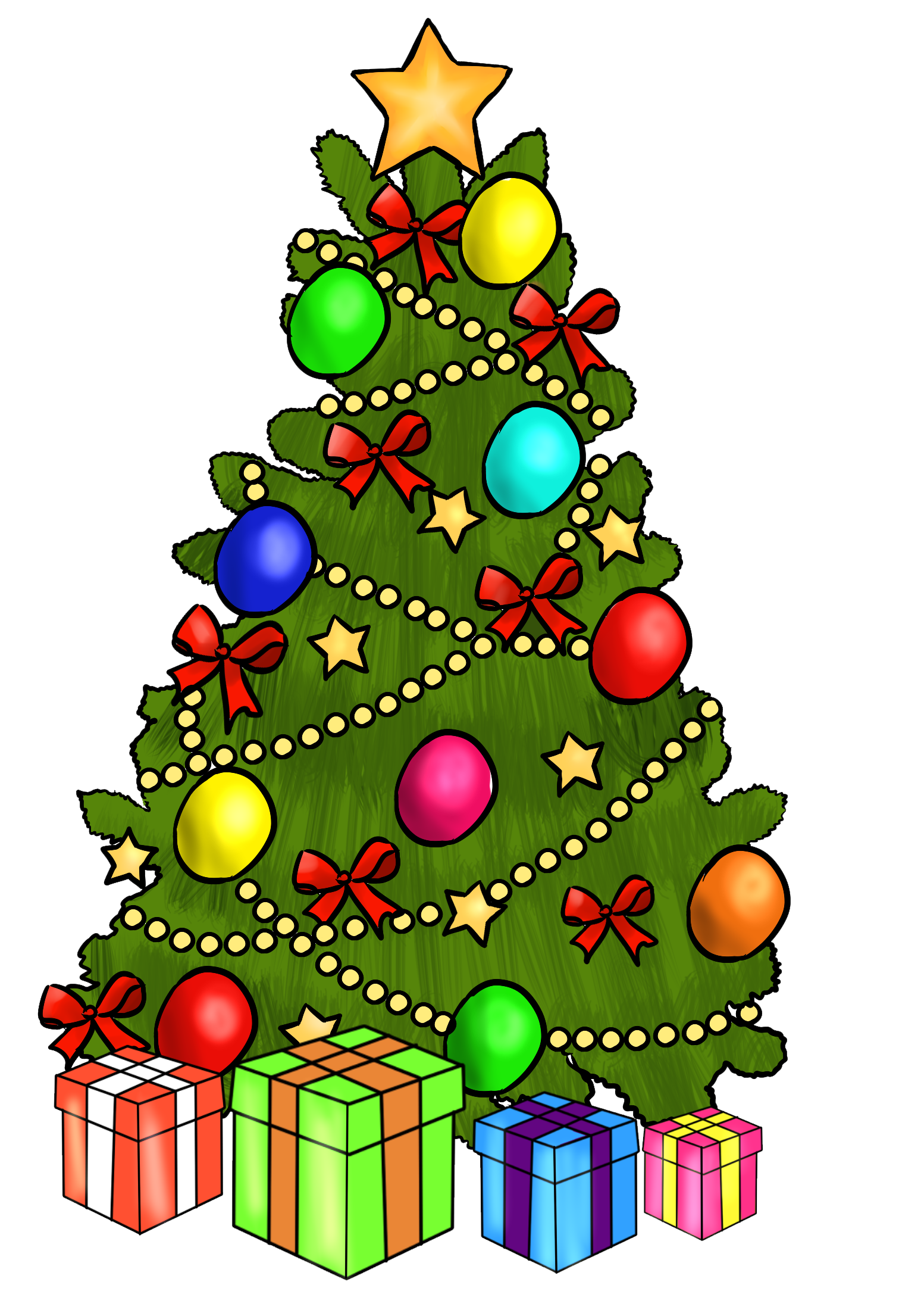 Xmas Tree Clip Art - Christmas Clip Xmas Tree Clip Art - Christmas Clip