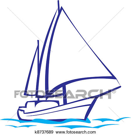 Clip Art - yacht silhouette - - Yacht Clipart Clip Art - yacht silhouette - - Yacht Clipart