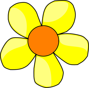 yellow flower clipart look at clip art images clipartlook