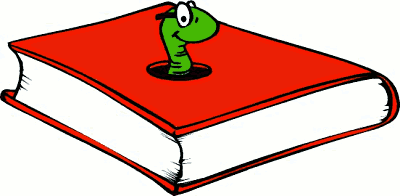 Book Worm Clipart