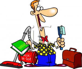 Salesman Clipart--0
