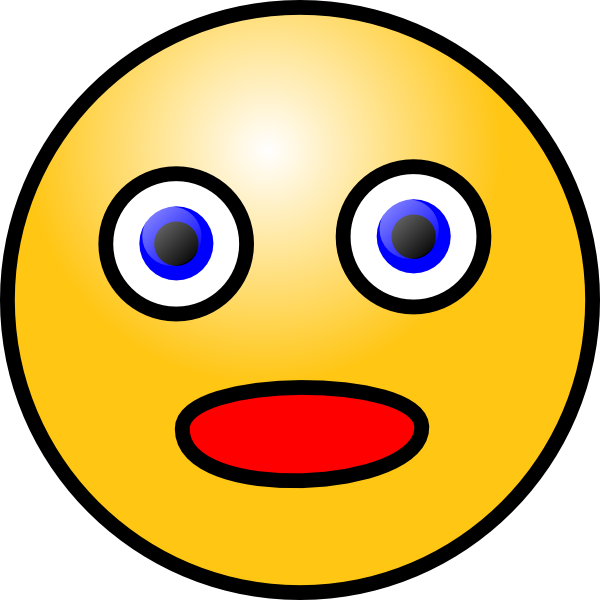 Surprised Face Clip Art