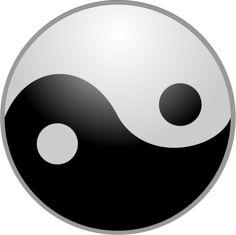 Yin Yang Clipart--1