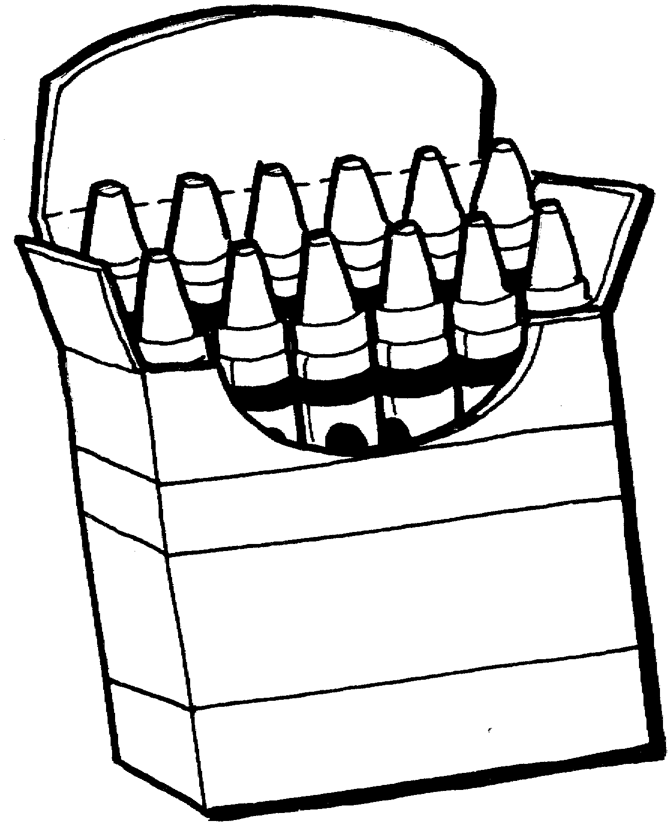 Box Clipart Black And White