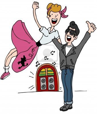 50u0026#39;s Sock Hop Clip Art-50u0026#39;s sock hop clip art-1