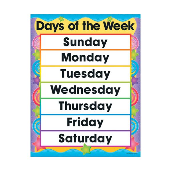 7 Days Of The Week Clip Art-7 Days of the Week Clip Art-1