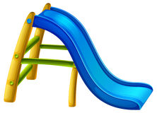 A Slide At The Playground .-A slide at the playground .-1