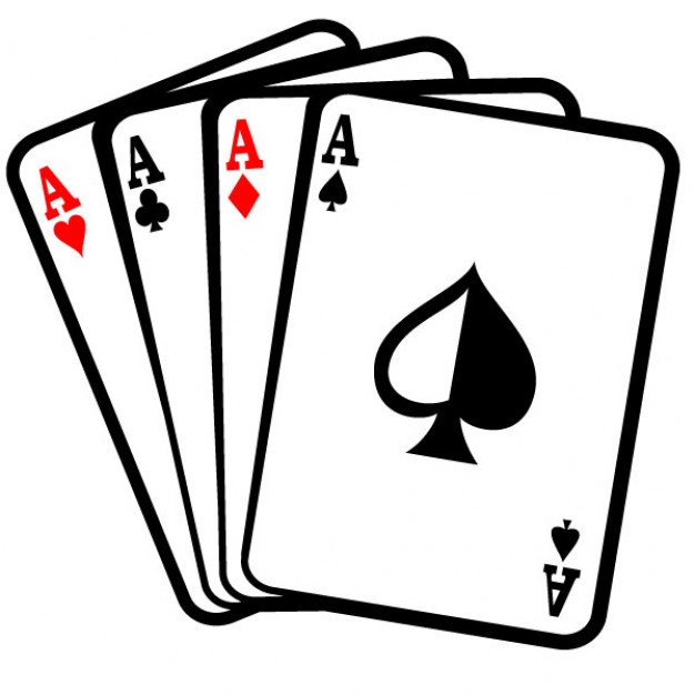 Aces Poker Playing Cards Vector Free 123-Aces Poker Playing Cards Vector Free 123freevectors-1