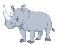 African Rhinoceros Clipart. Size: 45 Kb-african rhinoceros clipart. Size: 45 Kb-1
