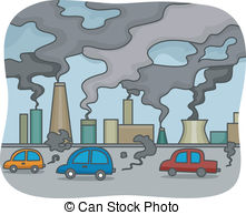 ... Air Pollution - Illustration Of Air -... Air Pollution - Illustration of Air Pollution-3