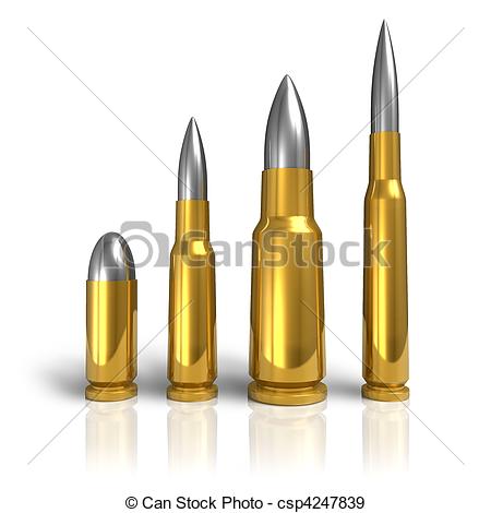 Set Of Different Bullets - Csp4247839-Set of different bullets - csp4247839-17