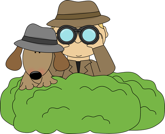 And Dog In Bushes Clip Art .-and Dog in Bushes Clip Art .-1