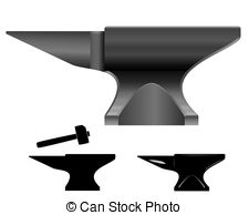 Anvil Vector Illustration - You Can Simp-Anvil vector illustration - you can simply change color and... Anvil vector Vector Clip Artby ...-10