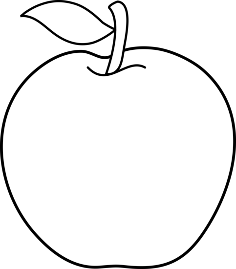 Black And White Food Clipart